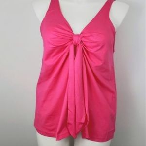 J Crew cotton tie-bust tank